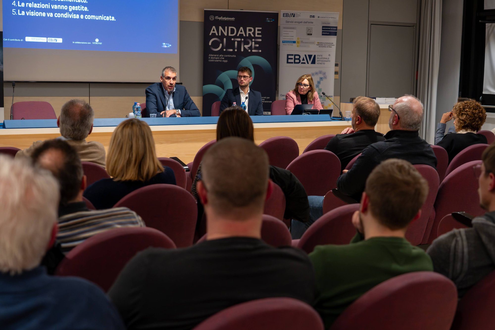 Convegno Andare Oltre con Vitruvio Consulting